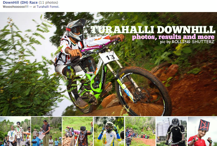 turahalli downhill racing in Bangalore, INDIA