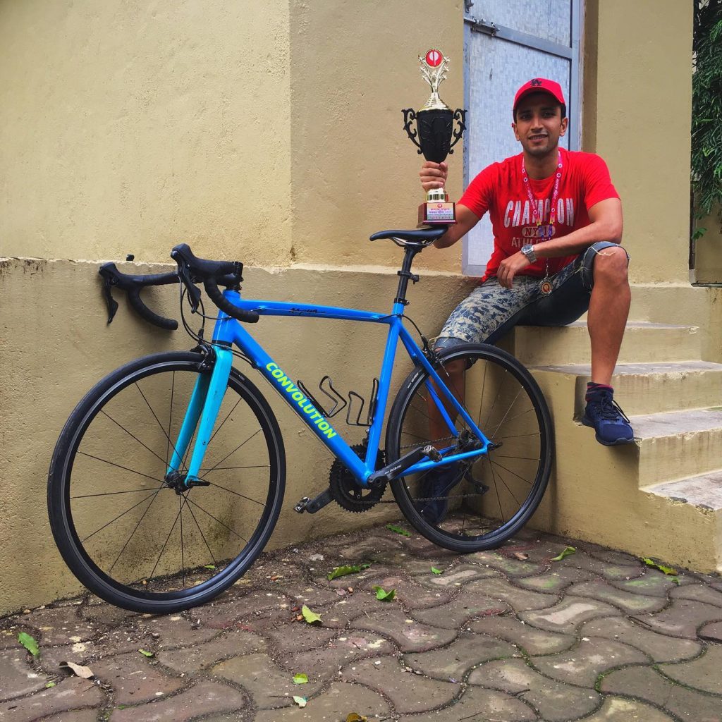 Eshaan Sharma with his Aspera